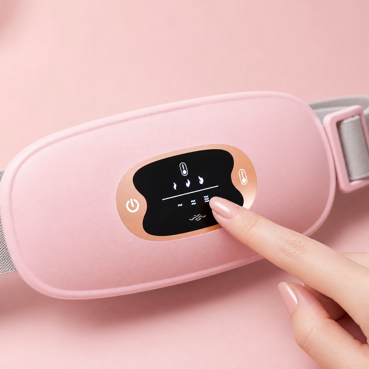 FemHeat touch display close-up